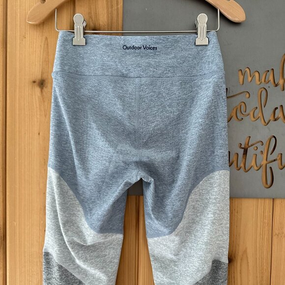 Outdoor Voices 7/8 Springs Color Block Athletic Leggings Size XS - Picture 5 of 9